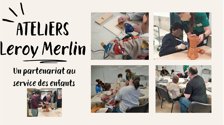 Atelier bricolage avec Leroy Merlin 17 Trisomie21 Normandie -