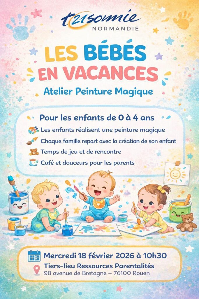 Les bébés en vacances 18 Trisomie21 Normandie -